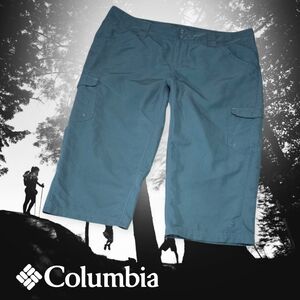 Columbia‎ Women's 18" Bit o' Backside Capri Pants Pond Green 12